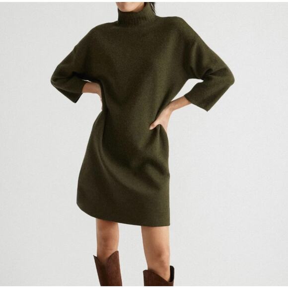 TUCKERNUCK Pomander Place Moss Green Vivianne Dress NWT Size Large - Picture 4 of 12